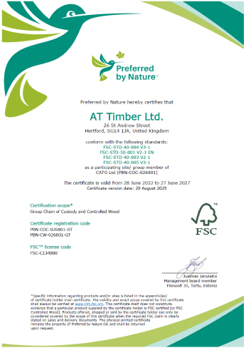 FSC Certificate